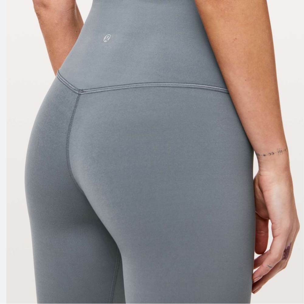 lululemon align leggings in steam blue 23”